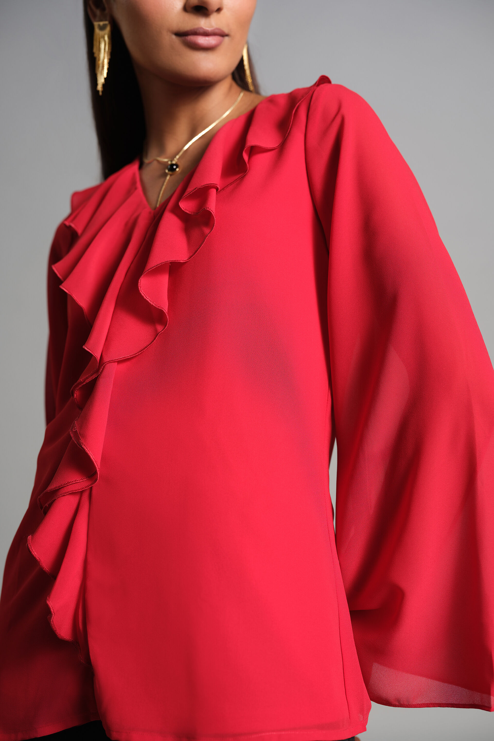 Olesia Red Top, Red, image 6